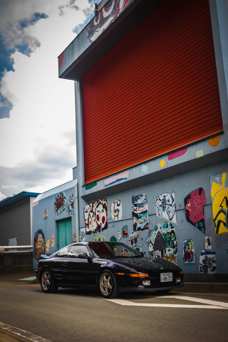 Illustration for article titled Photoshoot of a SW20 Turbo MR2 I did yesterday
